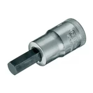 Jeu de cles a douille IN 19 (AF) 1/2 po. 6 pans creux ouverture de cle 7/32 po.