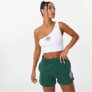 Slazenger Sofia Richie One Shoulder Top - White