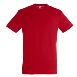 SOLS Mens Regent Short Sleeve T-Shirt (L) (Red)