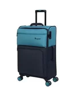 IT Luggage Duo Tone Medium Capri/Dress Blues 8 Wheel Suitcase
