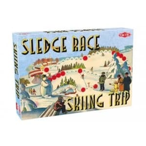 Nostalgy Game: Sledge Race/Skiing Trip Board Game