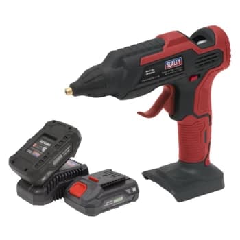 Cordless Glue Gun Kit 20V - 2 Batteries
