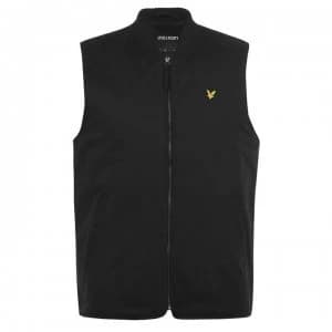 Lyle and Scott Wadded Gilet - True Black 572