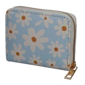 Daisy Zip Around Small Wallet Purse