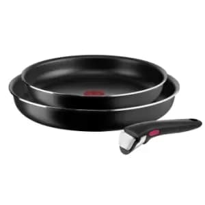 Tefal Ingenio Easy Cook & Clean 3 Piece Try-me Set (22/26Cm Frypans + Bakelite Handle)