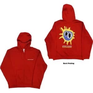Primal Scream - Screamadelica Unisex Large Hoodie - Red