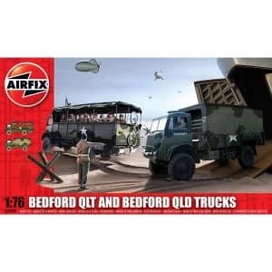 Bedford QLD/QLT Trucks Series 3 Military Air Fix Model Kit