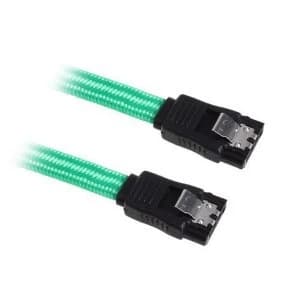 BitFenix Alchemy SATA 6GB/s braided cable 30cm - Green