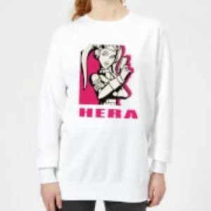 Star Wars Rebels Hera Womens Sweatshirt - White - 3XL