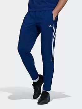 adidas Real Madrid Woven Tracksuit Bottoms, Blue Size M Men