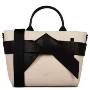 Ted Baker Jimsa Bow PU Crossbody Bag - Beige
