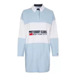 Tommy Jeans Athletic Rugby Dress - Blue