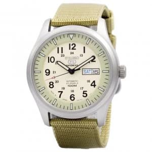 Seiko 5 Military Automatic Sports Japan Made Snzg07 Snzg07j1 Snzg07j Mens Watch