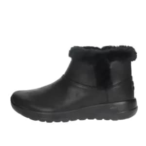 skechers boots Women Black Pelle Sintetico