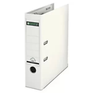 180 Lever Arch File Plastic Patented 180 Mechanism A4, 80 MM White (Pack 3)