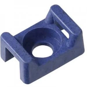 Cable mount Screw fixing detectable Dark blue Panduit TM3S8 C186 TM3S8 C186