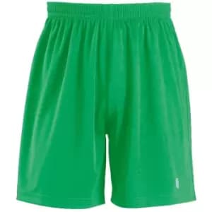 SOLS Mens San Siro 2 Sport Shorts (L) (Bright Green)
