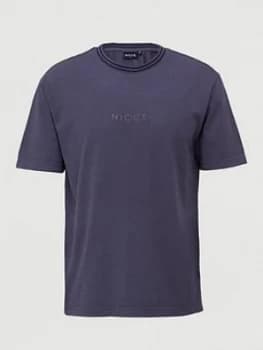 Nicce Melrose Oversized T-Shirt - Coal