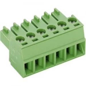 Socket enclosure cable AKZ1550 Total number of pins 10 PTR 51550100001D Contact spacing 3.50 mm