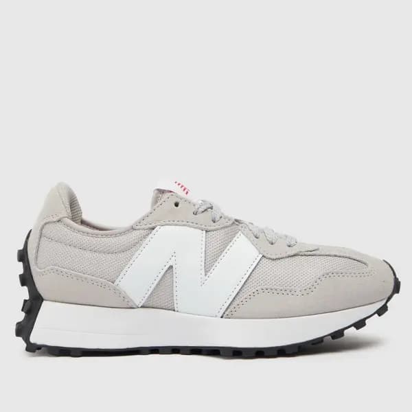 New Balance Rain Cloud With White 327 Trainers (Mens) M/Grey Male 10 196182UK