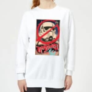 Star Wars Rebels Poster Womens Sweatshirt - White - 3XL
