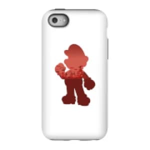 Nintendo Super Mario Mario Silhouette Phone Case - iPhone 5C - Tough Case - Gloss