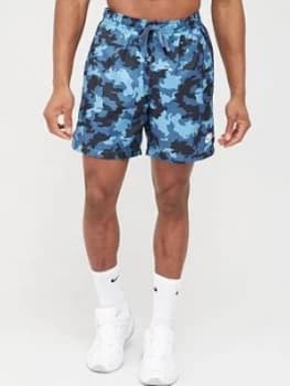 Nike Sportswear Woven Camo Shorts - Blue