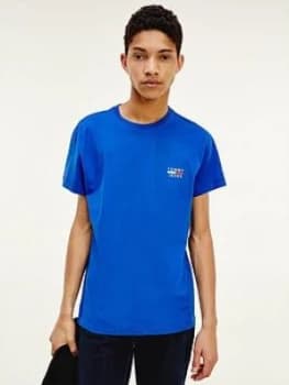 Tommy Jeans Tjm Chest Logo T-Shirt - Blue