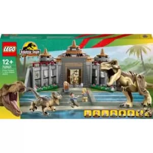 LEGO Jurassic Park Visitor Centre: T. rex & Raptor Attack (76961)