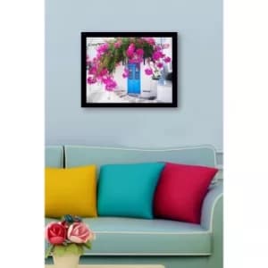 SC0927 Multicolor Decorative Framed MDF Painting