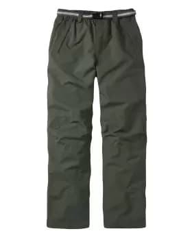 Cotton Traders Waterproof Fleece Lined Trousers in Green