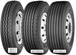 Michelin XZA 255/70 R22.5 140/137M Dual Branding 140/137L