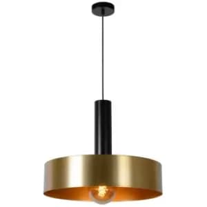Lucide GIADA - Pendant Light - Ø50cm - 1xE27 - Matt Gold, Brass