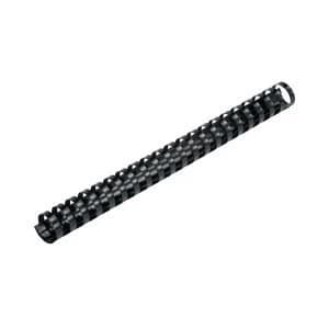5 Star Office Binding Combs Plastic 21 Ring 225 Sheets A4 25mm Black Pack 50