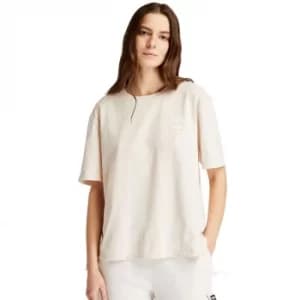 Timberland Organic Cotton Utility T-Shirt For Her In White, Size S