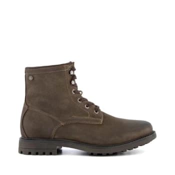 Dune London Credit Ankle Boots - Khaki
