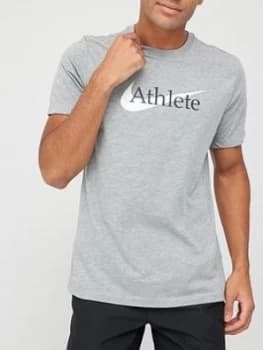 Nike Training Athlete T-Shirt - Dark Grey Size M Men