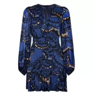 Ted Baker Pollei Mini Dress - Blue