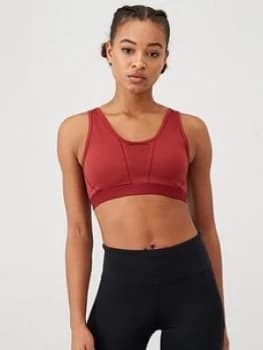 Nike Training Boutique Fringe Bra - Red