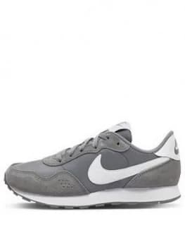 Nike Md Valiant Junior Trainer, Grey/White, Size 4