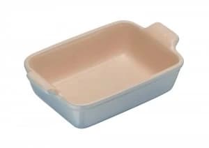Le Creuset heritage rectangular dish 19cm coastal blue Blue