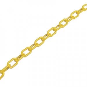 Slingsby Plastic 6mm Yellow Chain 360072