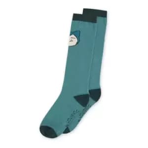 Pokemon Knee High Socks Snorlax 39-42
