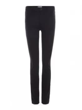 DL1961 Farrow High Rise Jeans In Hail Black