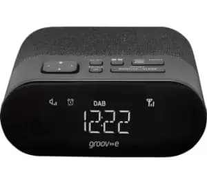 GROOV-E Roma GV-CR03 DAB/FM Clock Radio - Black
