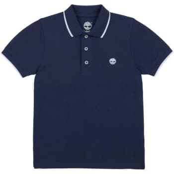 Timberland Organic cotton pique polo - NAVY
