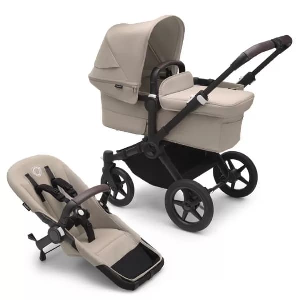 Bugaboo Donkey 5 Mono Complete - Black/Desert Taupe