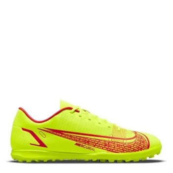 Nike Mercurial Vapor Club Astro Turf Trainers - Volt/Crimson