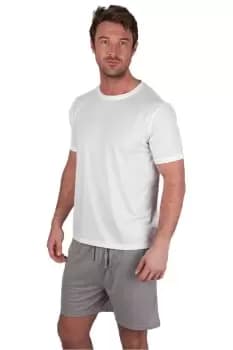 Crew Neck Tee & Short Pyjama Set