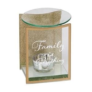 Gold Glass Oil Burner - Family